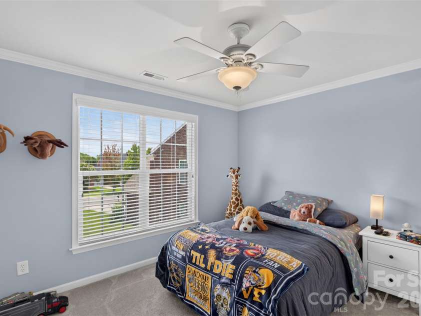 2109 Goddard Way, Waxhaw, NC 28173.  MLS# CAR4401549, YatesRealty ID 37513. Secondary bedroom 1