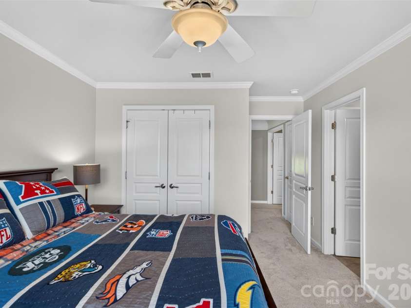 2109 Goddard Way, Waxhaw, NC 28173.  MLS# CAR4401549, YatesRealty ID 37513. Secondary bedroom 2