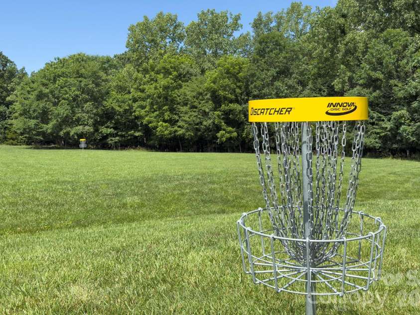 8044 Hawk Crest Court, Charlotte, NC 28270.  MLS# CAR4267919, YatesRealty ID 3752. Community frisbee golf