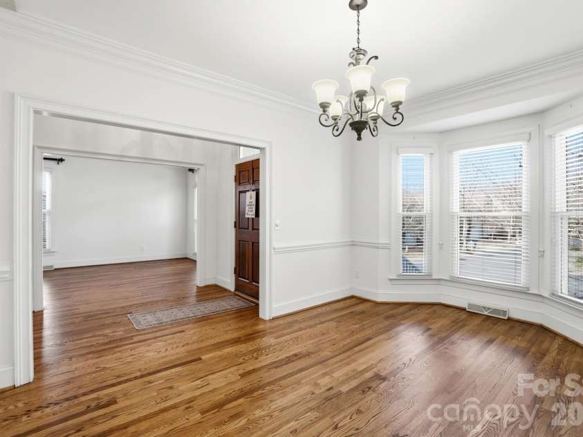 8044 Hawk Crest Court, Charlotte, NC 28270.  MLS# CAR4267919, YatesRealty ID 3752. Formal dining room open to foyer and main level office area