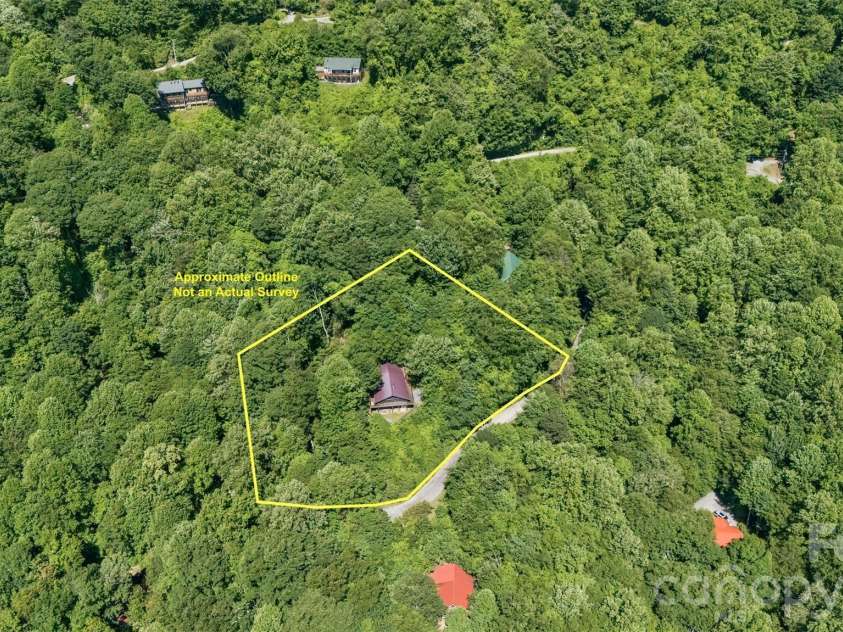 1059 Setzer Cove Road, Maggie Valley, NC 28751.  MLS# CAR4388109, YatesRealty ID 37523. Plat