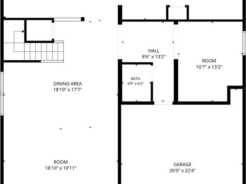 4708 Kiddle Lane, Monroe, NC 28110.  MLS# CAR4403403, YatesRealty ID 37541. First Floor