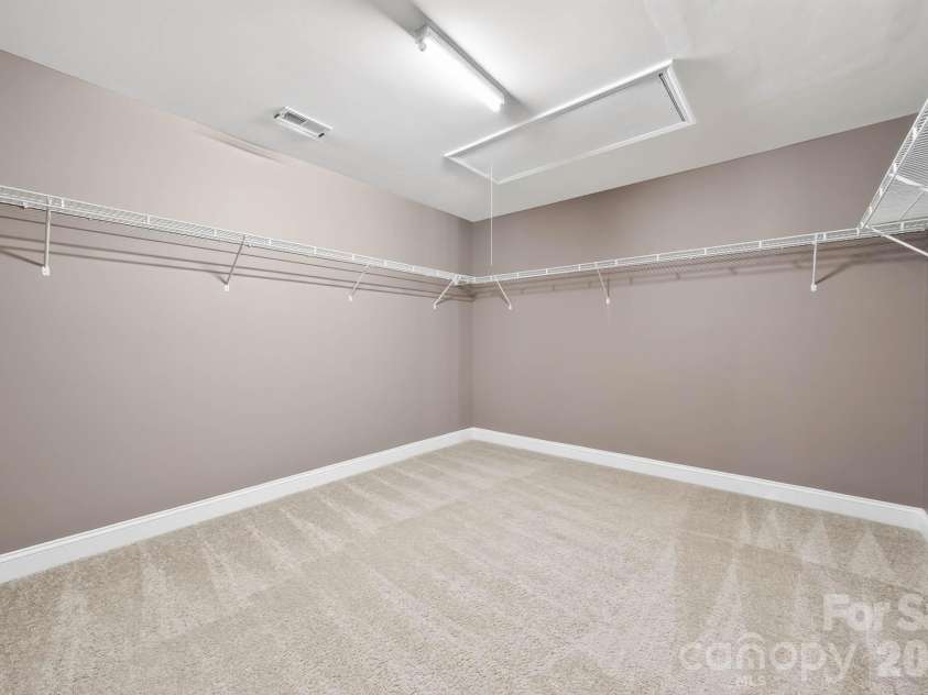 4708 Kiddle Lane, Monroe, NC 28110.  MLS# CAR4403403, YatesRealty ID 37541. Primary closet is so large
