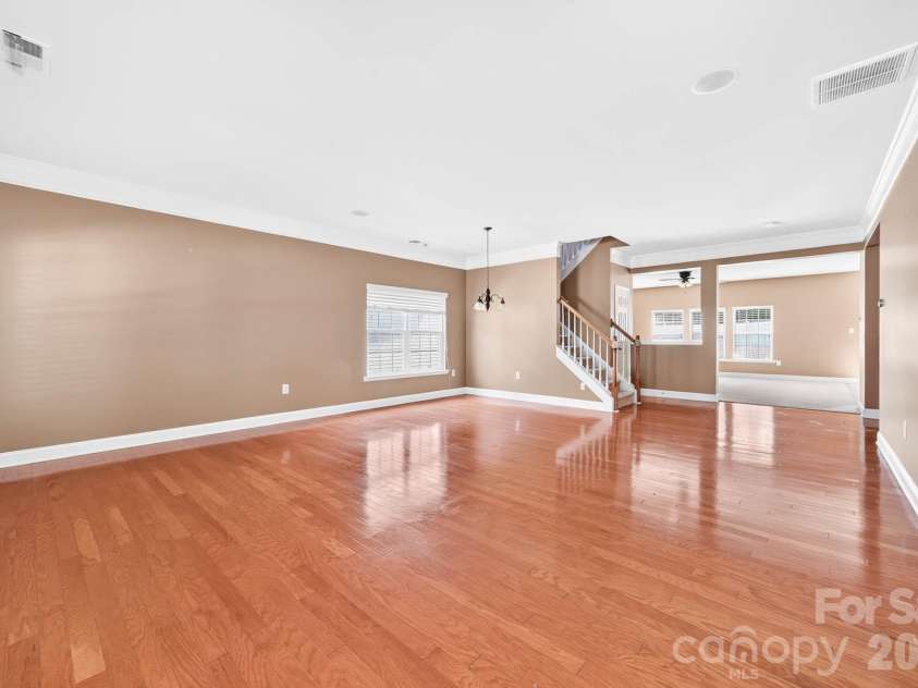 4708 Kiddle Lane, Monroe, NC 28110.  MLS# CAR4403403, YatesRealty ID 37541. View as you walk through the front door