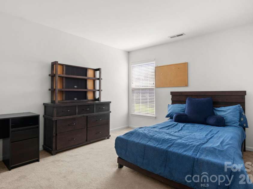 3102 Broad Plum Lane, Indian Trail, NC 28079.  MLS# CAR4401259, YatesRealty ID 37558. Secondary bedroom #3