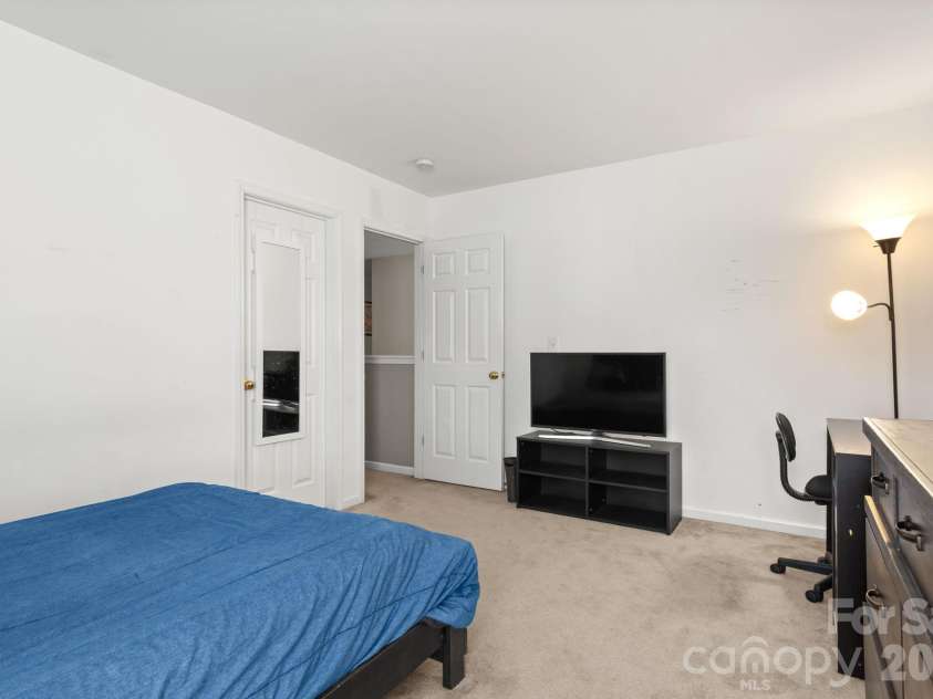 3102 Broad Plum Lane, Indian Trail, NC 28079.  MLS# CAR4401259, YatesRealty ID 37558. Secondary bedroom #3
