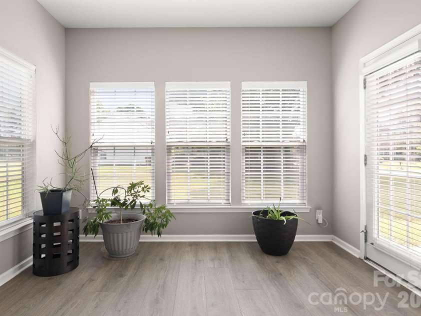 3102 Broad Plum Lane, Indian Trail, NC 28079.  MLS# CAR4401259, YatesRealty ID 37558. Sunroom
