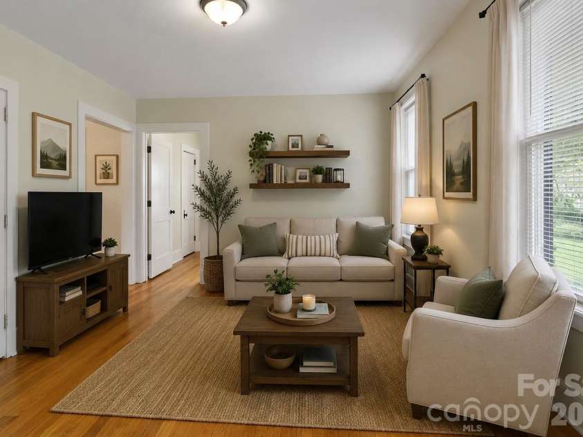 10 Enka Oak Street, Candler, NC 28715.  MLS# CAR4398797, YatesRealty ID 37561. Virtually staged