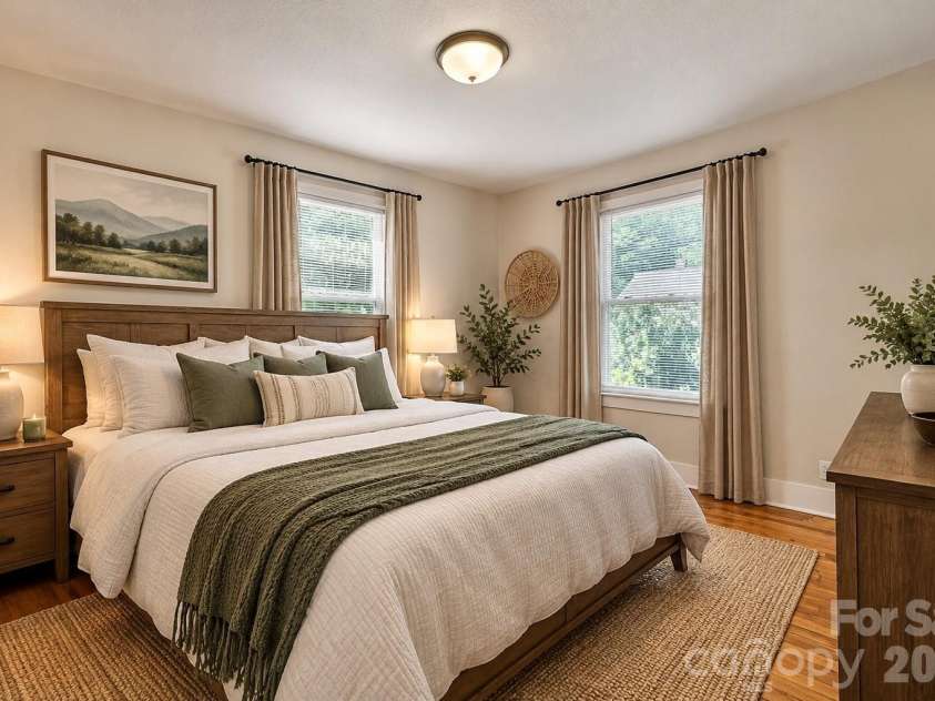 10 Enka Oak Street, Candler, NC 28715.  MLS# CAR4398797, YatesRealty ID 37561. Virtually staged