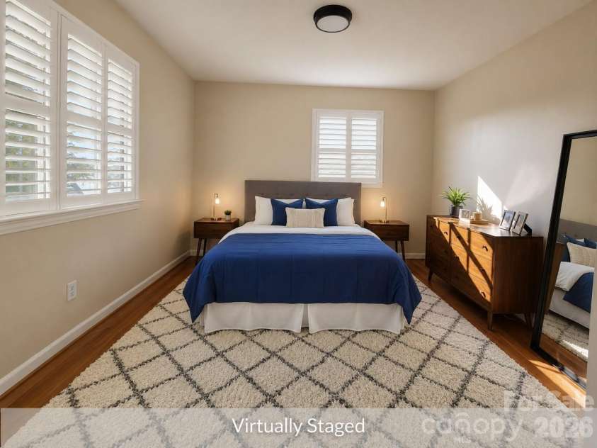 930 Eastview Street, Shelby, NC 28152.  MLS# CAR4398911, YatesRealty ID 37564. 2nd bedroom virtually staged.