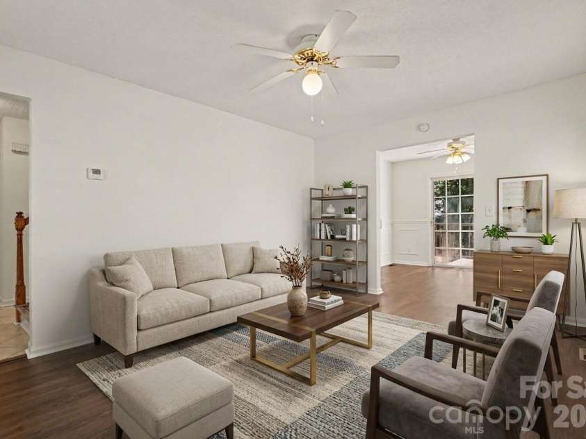 1606 Dendy Lane, Pineville, NC 28134.  MLS# CAR4404184, YatesRealty ID 37566. Virtually staged