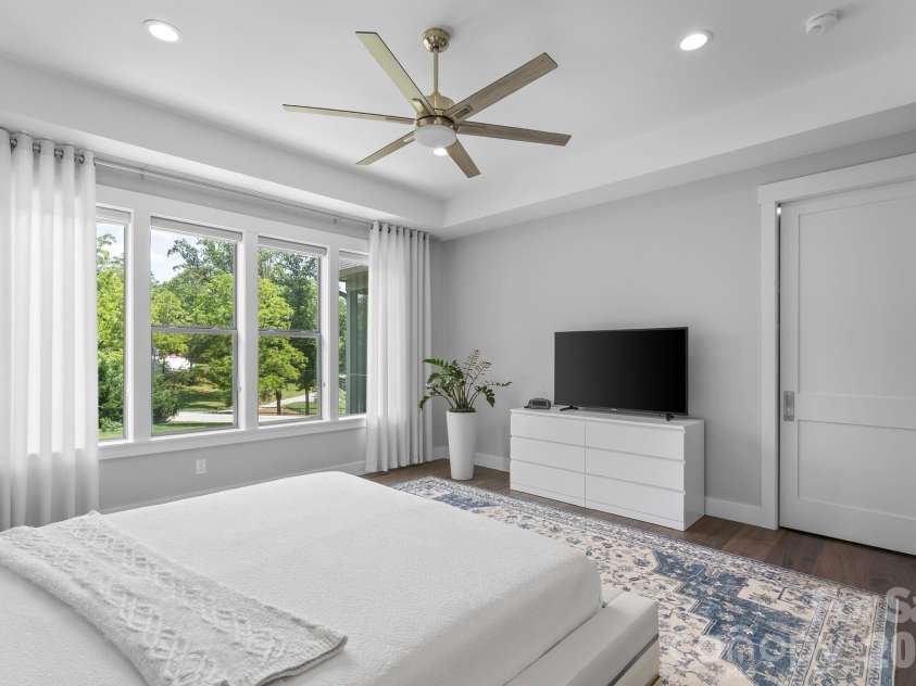549 Daniel Circle Drive, Mills River, NC 28759.  MLS# CAR4402776, YatesRealty ID 37567. Primary Bedroom