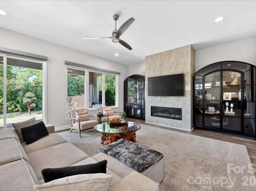 1310 Levy Way, Charlotte, NC 28205.  MLS# CAR4368279, YatesRealty ID 37568. Living Room