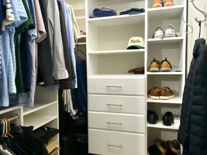 417 Olmsted Park Place, Charlotte, NC 28203.  MLS# CAR4421577, YatesRealty ID 37579. Primary Bedroom Custom Closet