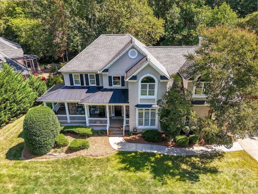 13446 Scanlan Way, Davidson, NC 28036.  MLS# CAR4335664, YatesRealty ID 3758. Drone Front