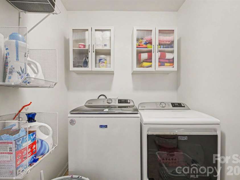 3324 Brackhill Street, Davidson, NC 28036.  MLS# CAR4404148, YatesRealty ID 37582. Upstairs laundry