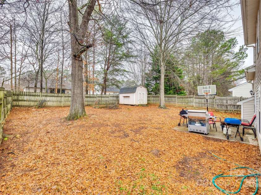 2232 Mancke Drive, Rock Hill, SC 29732.  MLS# CAR4222474, YatesRealty ID 3759. Back-Yard