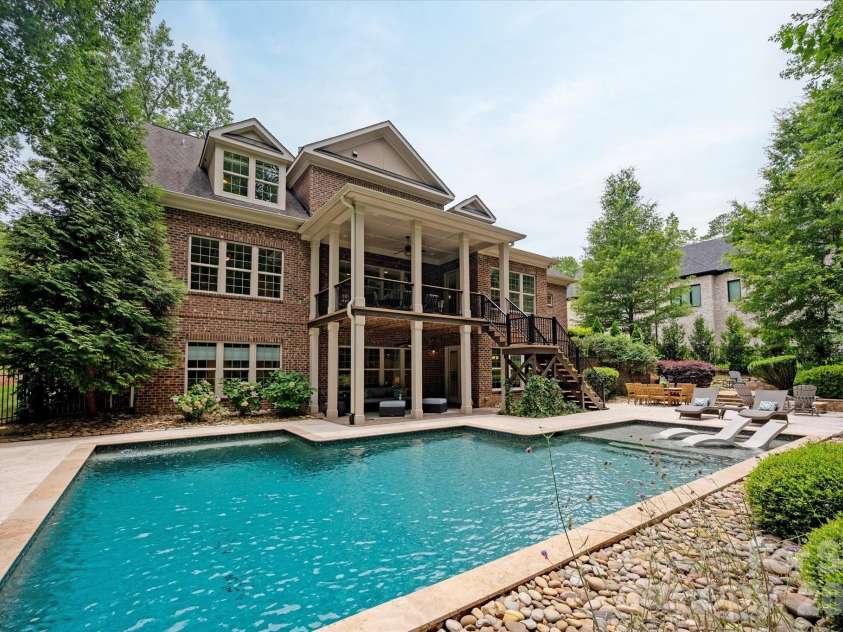 2020 Sherringham Way, Waxhaw, NC 28173.  MLS# CAR4390761, YatesRealty ID 37590. Beautiful salt water pool