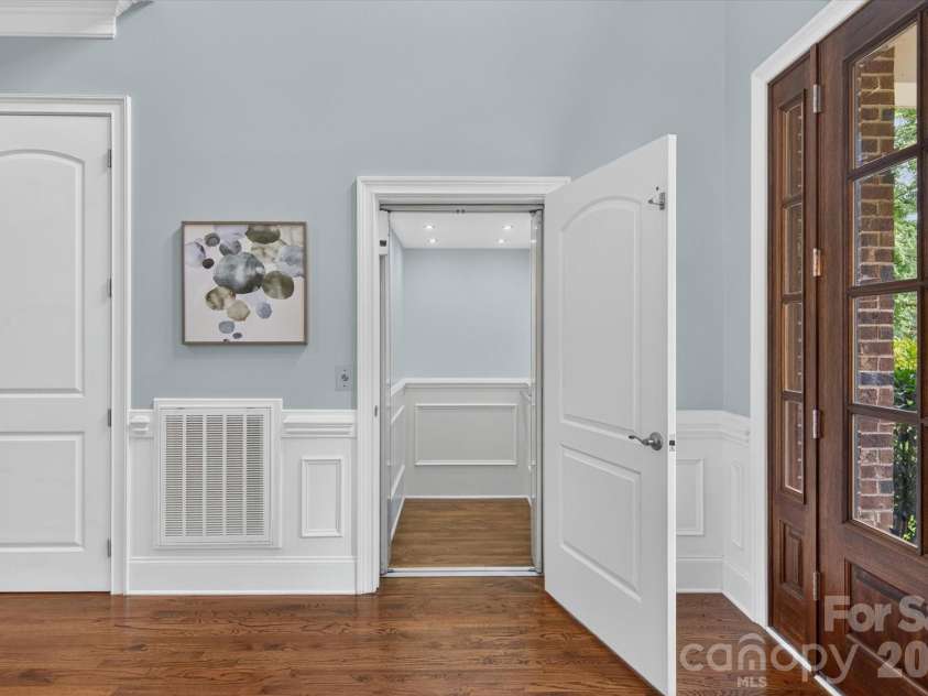 2020 Sherringham Way, Waxhaw, NC 28173.  MLS# CAR4390761, YatesRealty ID 37590. Elevator from main level to finished basement