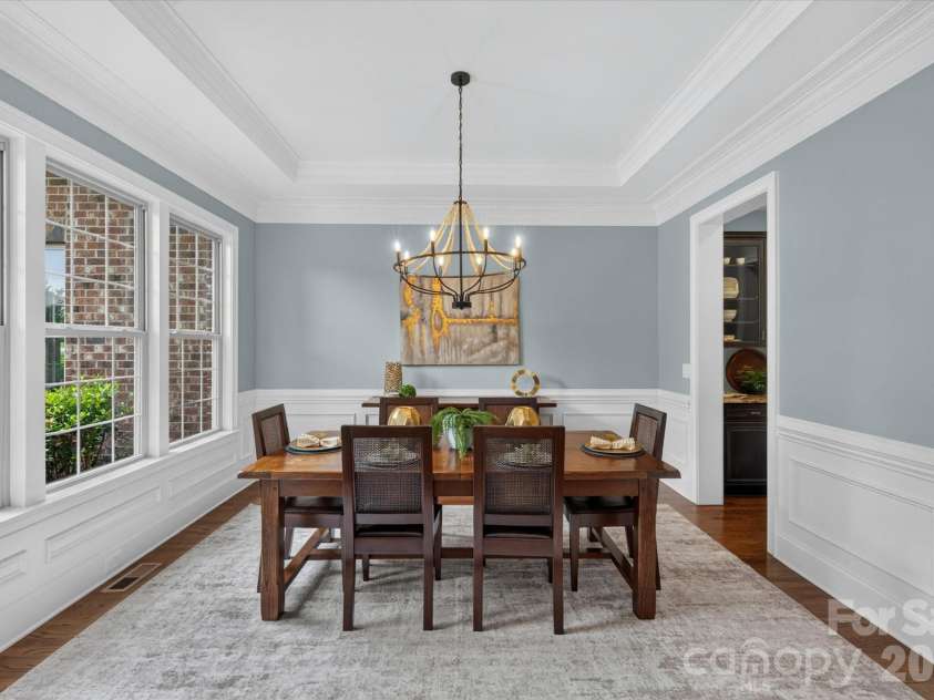 2020 Sherringham Way, Waxhaw, NC 28173.  MLS# CAR4390761, YatesRealty ID 37590. Formal dining room