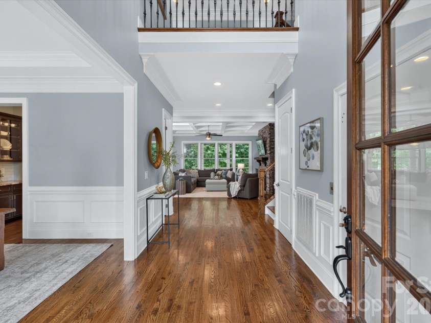 2020 Sherringham Way, Waxhaw, NC 28173.  MLS# CAR4390761, YatesRealty ID 37590. Gleaming hardwoods throughout the home