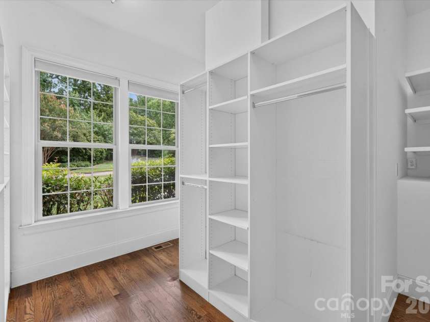 2020 Sherringham Way, Waxhaw, NC 28173.  MLS# CAR4390761, YatesRealty ID 37590. Spacious walk-in closet with custom organization