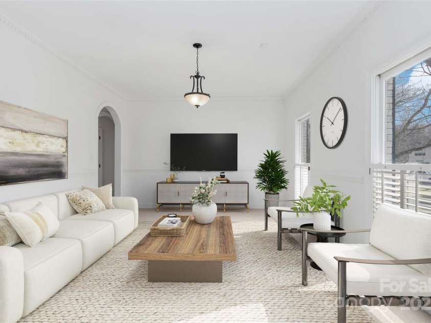 4001 Carmel Acres Drive, Charlotte, NC 28226.  MLS# CAR4256527, YatesRealty ID 3760. Virtually staged