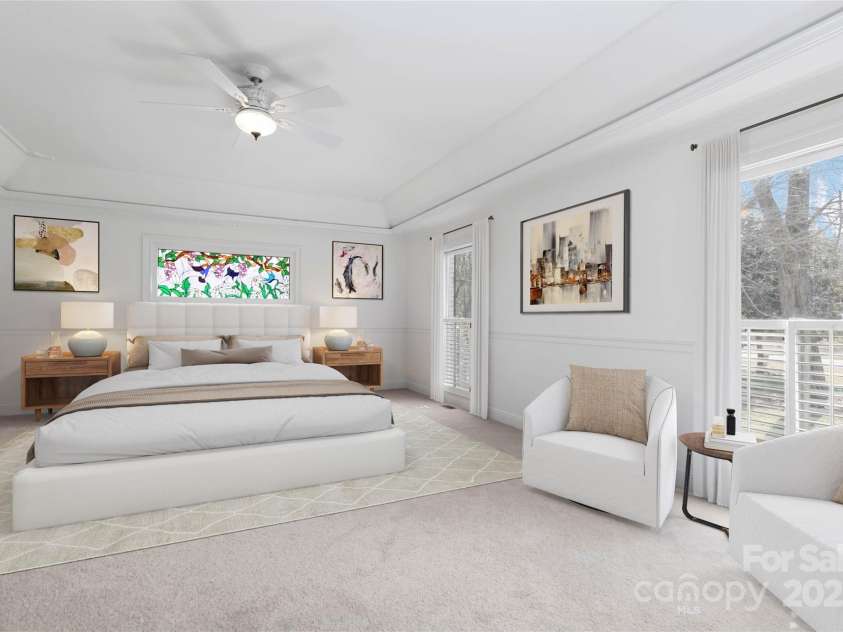 4001 Carmel Acres Drive, Charlotte, NC 28226.  MLS# CAR4256527, YatesRealty ID 3760. Virtually staged