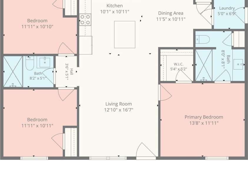 210 6th Street, Cherryville, NC 28021.  MLS# CAR4392964, YatesRealty ID 37600. Floor Plan