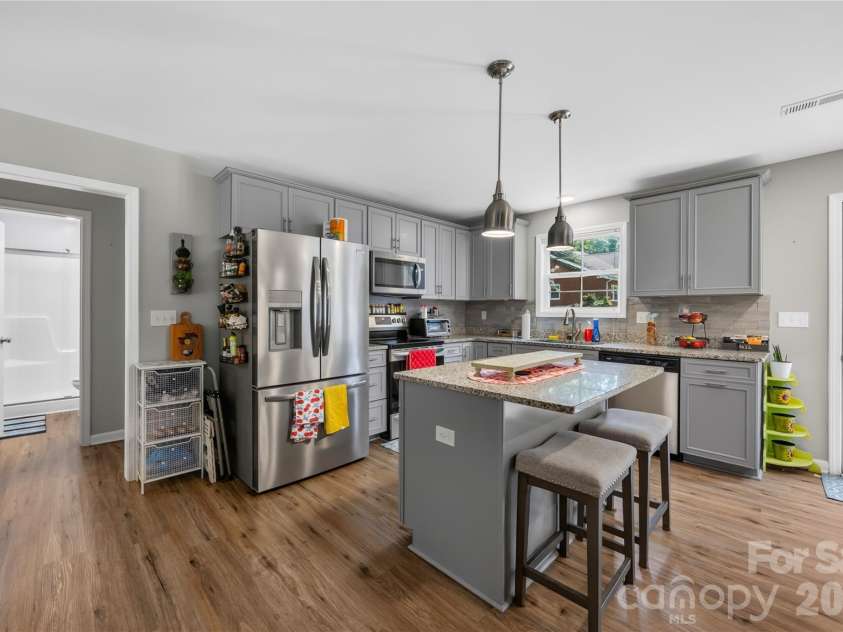 210 6th Street, Cherryville, NC 28021.  MLS# CAR4392964, YatesRealty ID 37600. Kitchen 1