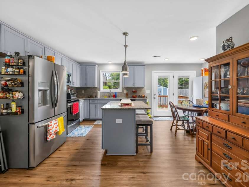 210 6th Street, Cherryville, NC 28021.  MLS# CAR4392964, YatesRealty ID 37600. Kitchen 2