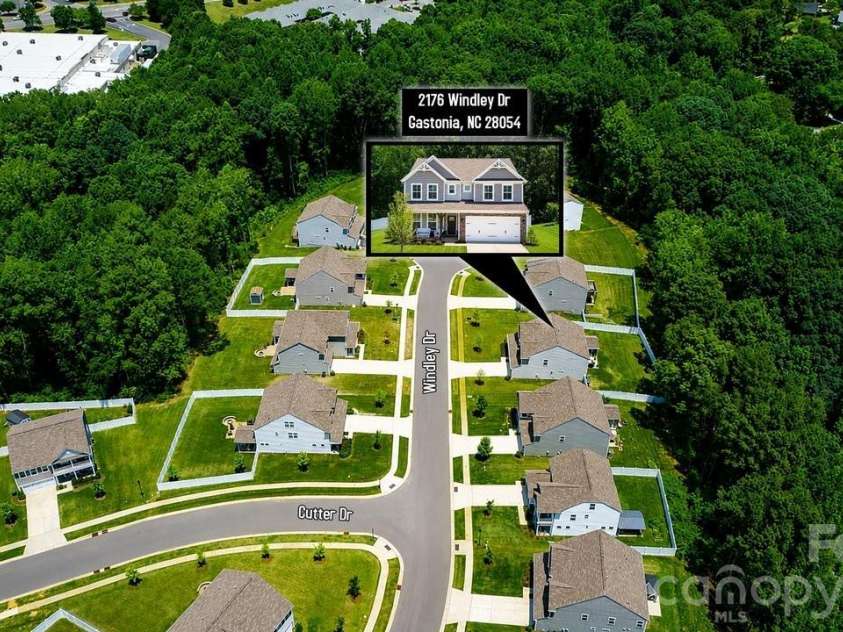 2176 Windley Drive, Gastonia, NC 28054.  MLS# CAR4397911, YatesRealty ID 37604. 