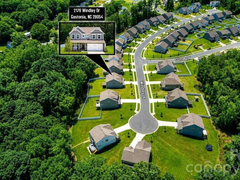 2176 Windley Drive, Gastonia, NC 28054.  MLS# CAR4397911, YatesRealty ID 37604. 