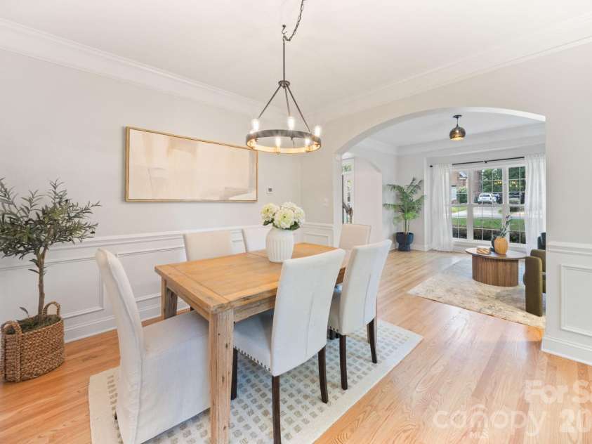 5355 Shannamara Drive, Matthews, NC 28104.  MLS# CAR4400014, YatesRealty ID 37611. Formal dining room
