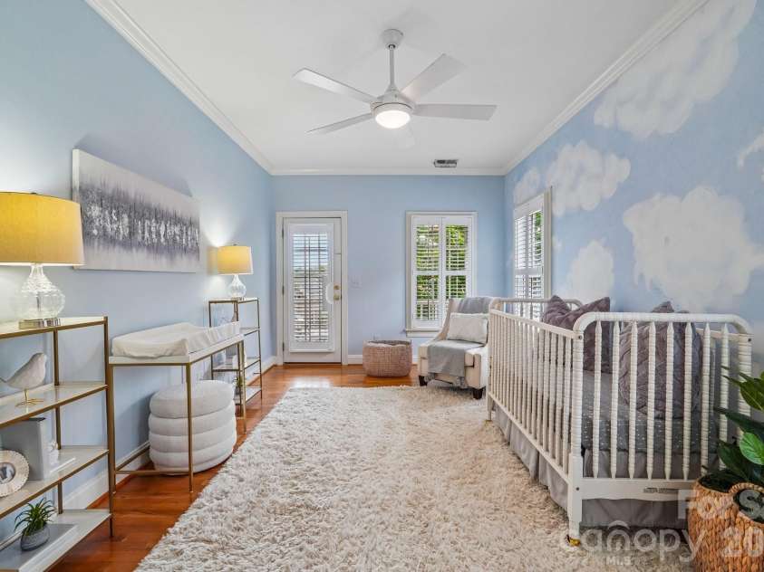 5401 Haynes Hall Place, Charlotte, NC 28270.  MLS# CAR4403065, YatesRealty ID 37623. Bedroom 3
