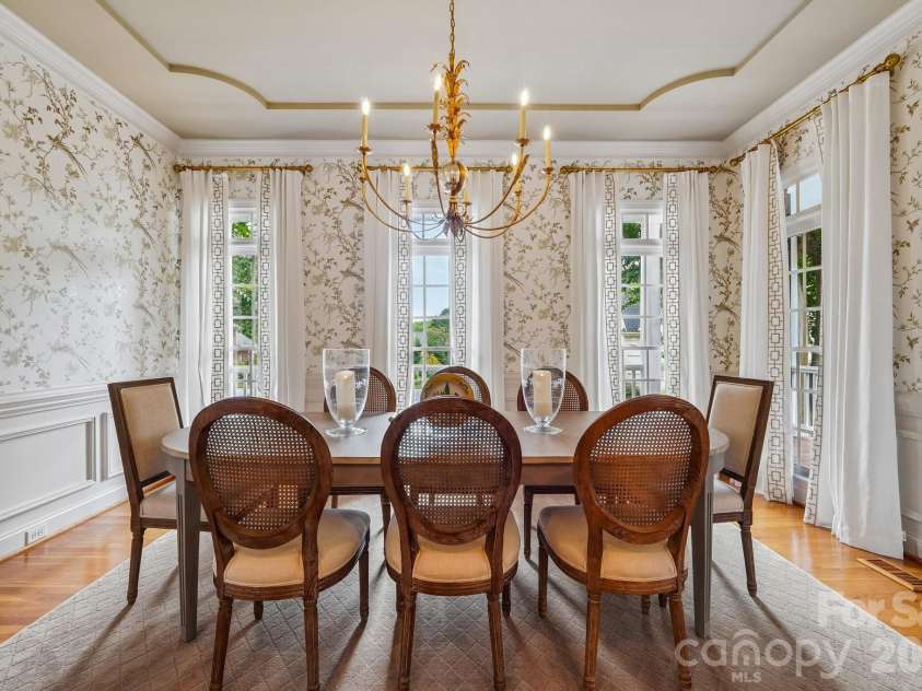 5401 Haynes Hall Place, Charlotte, NC 28270.  MLS# CAR4403065, YatesRealty ID 37623. Dining Room
