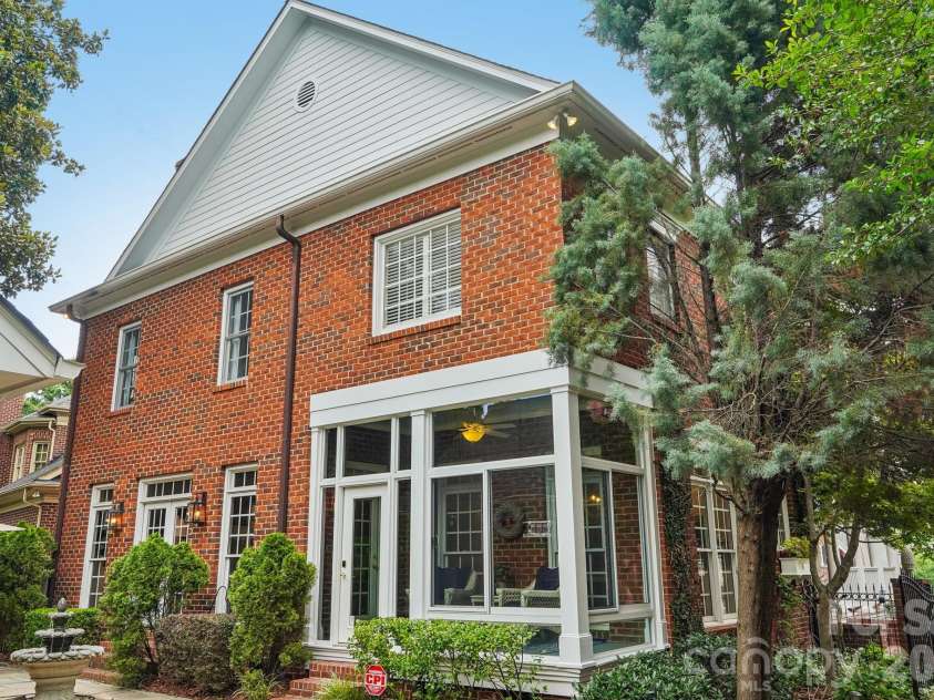 5401 Haynes Hall Place, Charlotte, NC 28270.  MLS# CAR4403065, YatesRealty ID 37623. Private backyard
