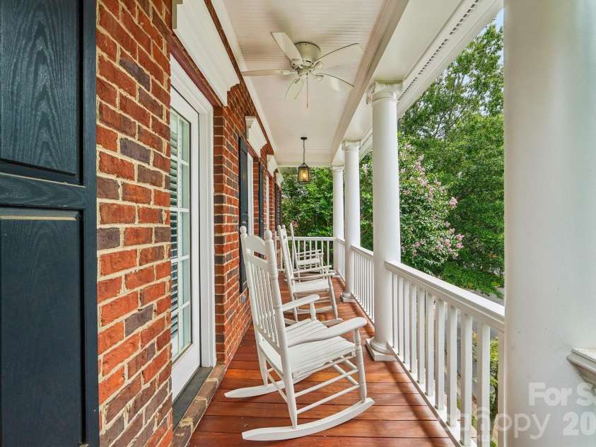 5401 Haynes Hall Place, Charlotte, NC 28270.  MLS# CAR4403065, YatesRealty ID 37623. Private backyard
