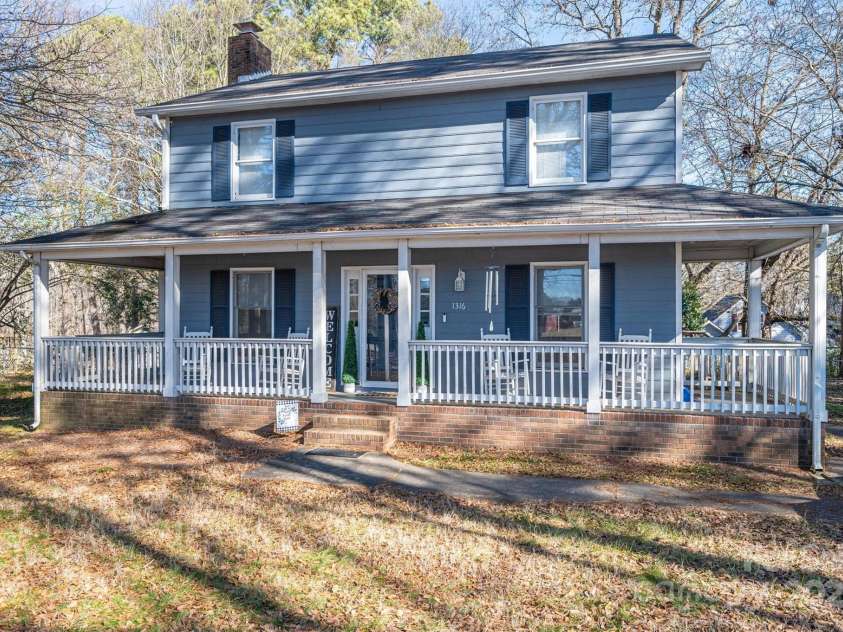 1316 Neal Hawkins Road, Gastonia, NC 28056.  MLS# CAR4331760, YatesRealty ID 3763. 