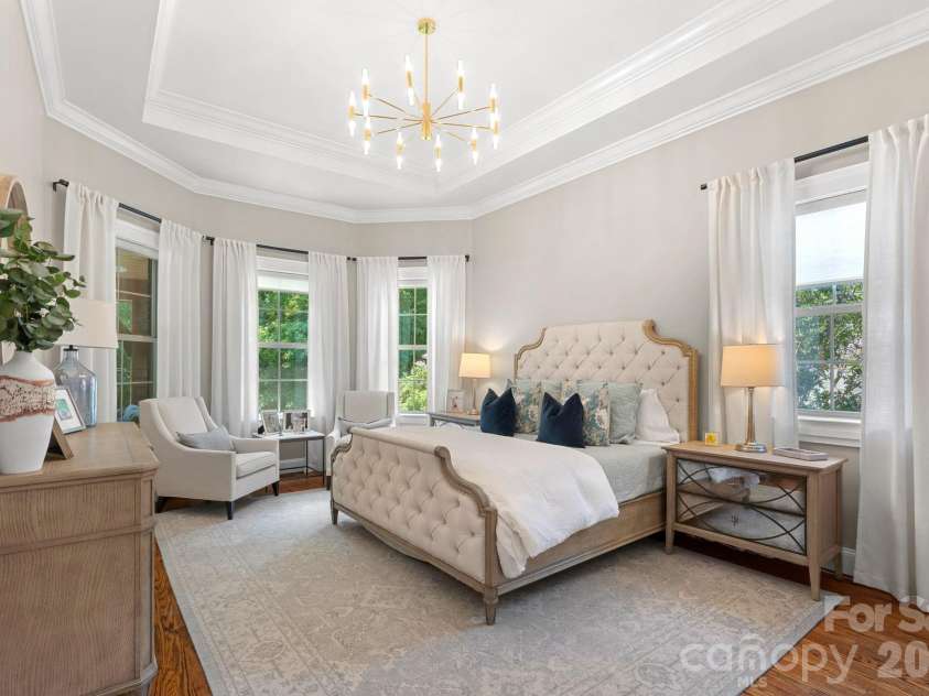 3813 Lakeside Drive, Charlotte, NC 28270.  MLS# CAR4403586, YatesRealty ID 37638. Primary Bedroom