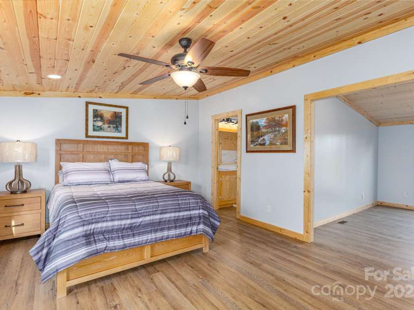 459 Vaughn Road, Spruce Pine, NC 28777.  MLS# CAR4240761, YatesRealty ID 3764. Primary Bedroom