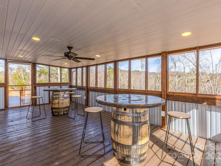 459 Vaughn Road, Spruce Pine, NC 28777.  MLS# CAR4240761, YatesRealty ID 3764. Screened porch! No bugs!