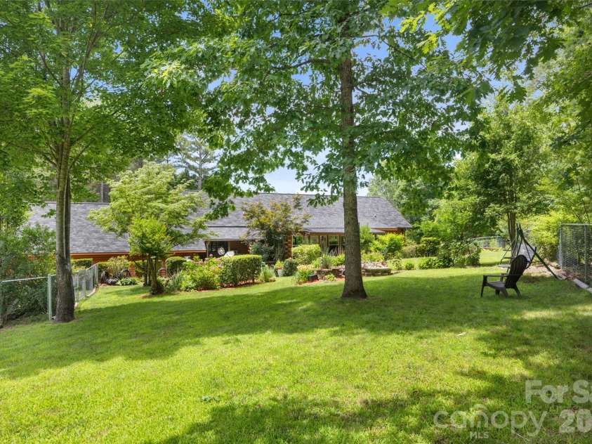 214 Harbor Ridge Drive, Connelly Springs, NC 28612.  MLS# CAR4386674, YatesRealty ID 37663. Beautiful backyard