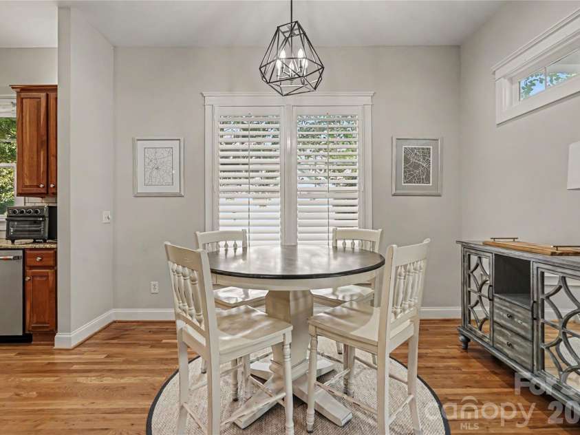 12711 James Blakeney Avenue, Charlotte, NC 28277.  MLS# CAR4400729, YatesRealty ID 37669. Dining Area