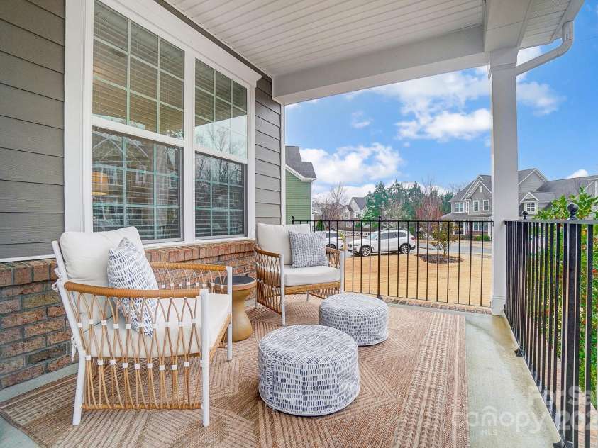 1126 Snowbird Lane, Waxhaw, NC 28173.  MLS# CAR4222147, YatesRealty ID 3767. Enjoy mornings on your lovely front porch.
