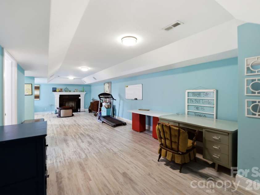 26 Crestwood Drive, Arden, NC 28704.  MLS# CAR4400337, YatesRealty ID 37672. Basement