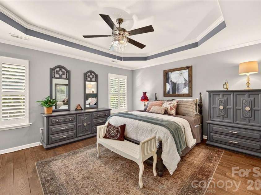 3093 Hartson Pointe Drive, Fort Mill, SC 29707.  MLS# CAR4402189, YatesRealty ID 37679. Primary suite with luxury bath and custom walk in closet