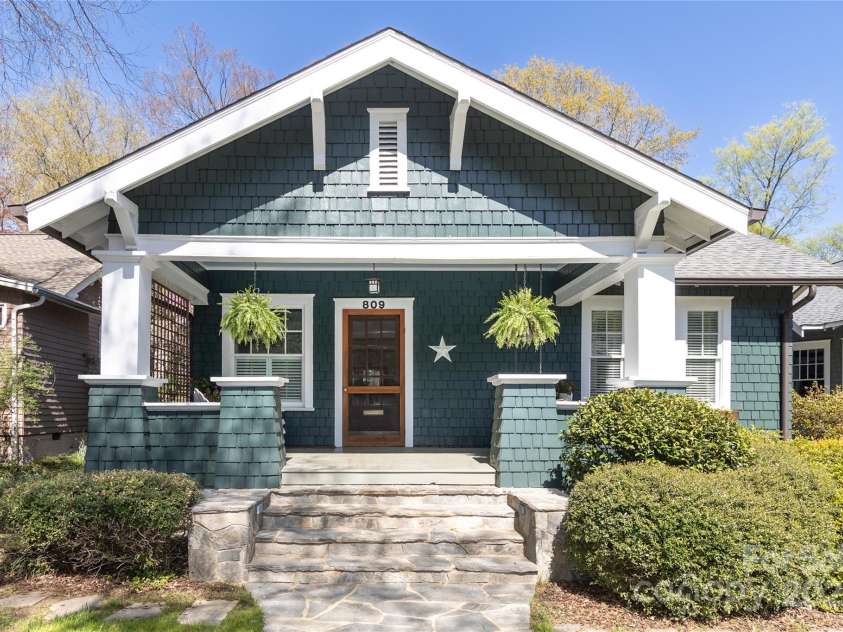 809 Worthington Avenue, Charlotte, NC 28203.  MLS# CAR4230687, YatesRealty ID 3769. 
