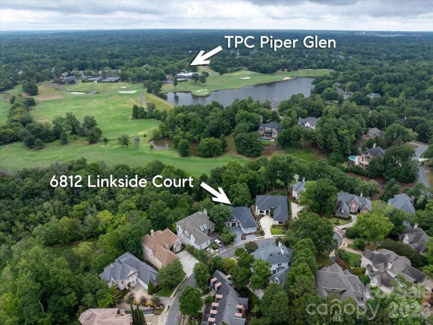 6812 Linkside Court, Charlotte, NC 28277.  MLS# CAR4402893, YatesRealty ID 37693. 