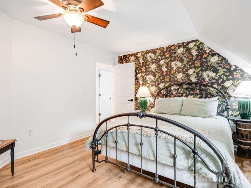 101 McFalls Road, Asheville, NC 28805.  MLS# CAR4254277, YatesRealty ID 3770. Guest Bedroom #1 on 2nd Floor